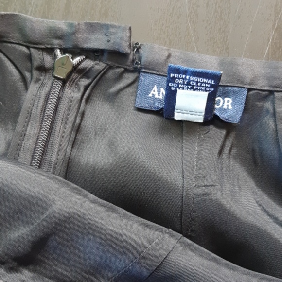 Ann Taylor long black silk skirt with sequins - Picture 7 of 7